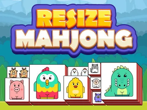 Play Mahjong Resize - Free Online Puzzle